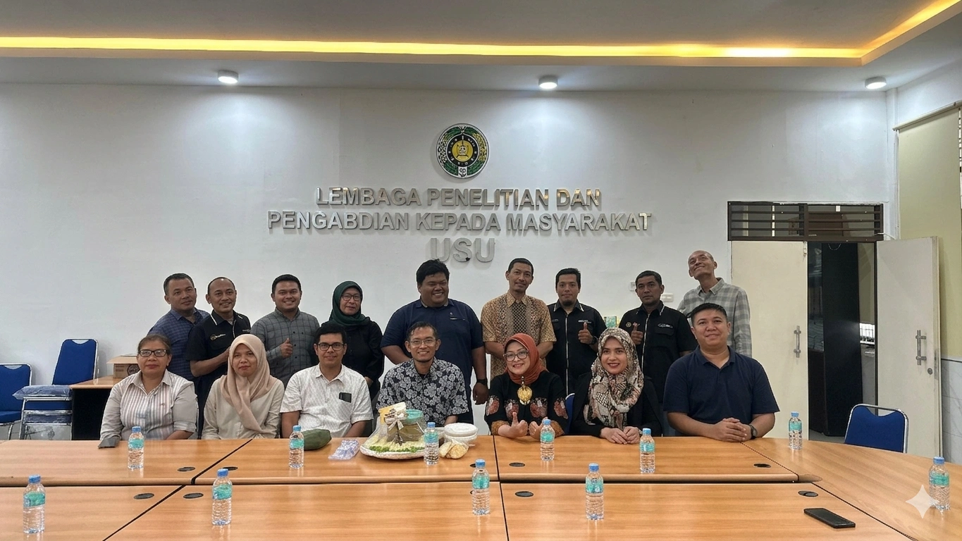 Ketua LPPM USU Rayakan Ulang Tahun ke-53